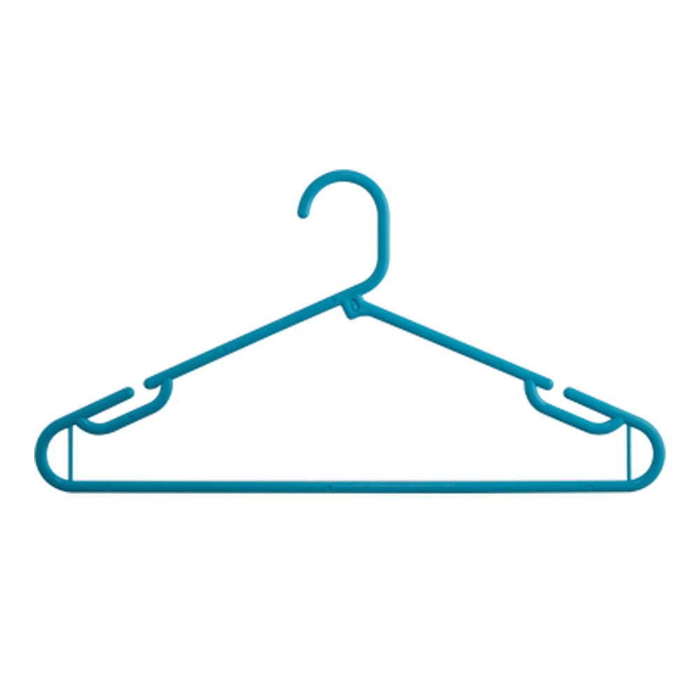 Durable Hanger (410 X 210 X 35 Mm) (Assorted) (6 Pc Set) (24 Set Pk)